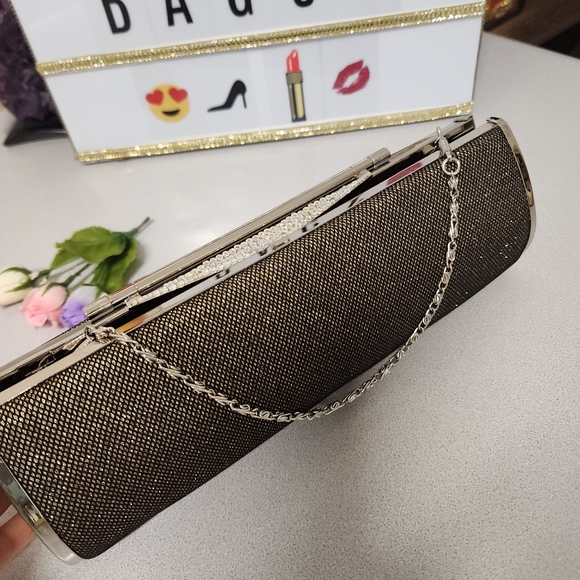 Elegant Black Evening Clutch - Picture 1 of 11